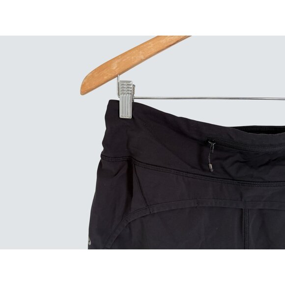 Lululemon Speed Up or Run Times athletic shorts in black Size 6 - Picture 4 of 7